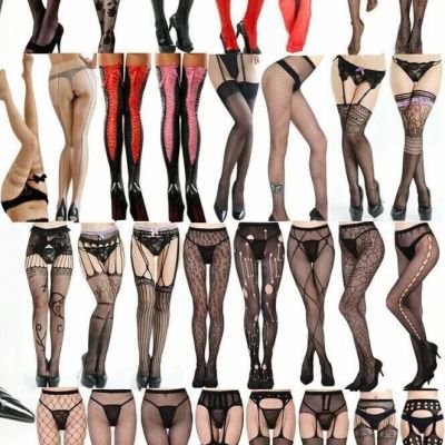 Lot 24 Pairs NEW Fishnet Hosiery Thigh High Lingerie Stockings Pantyhose Tights